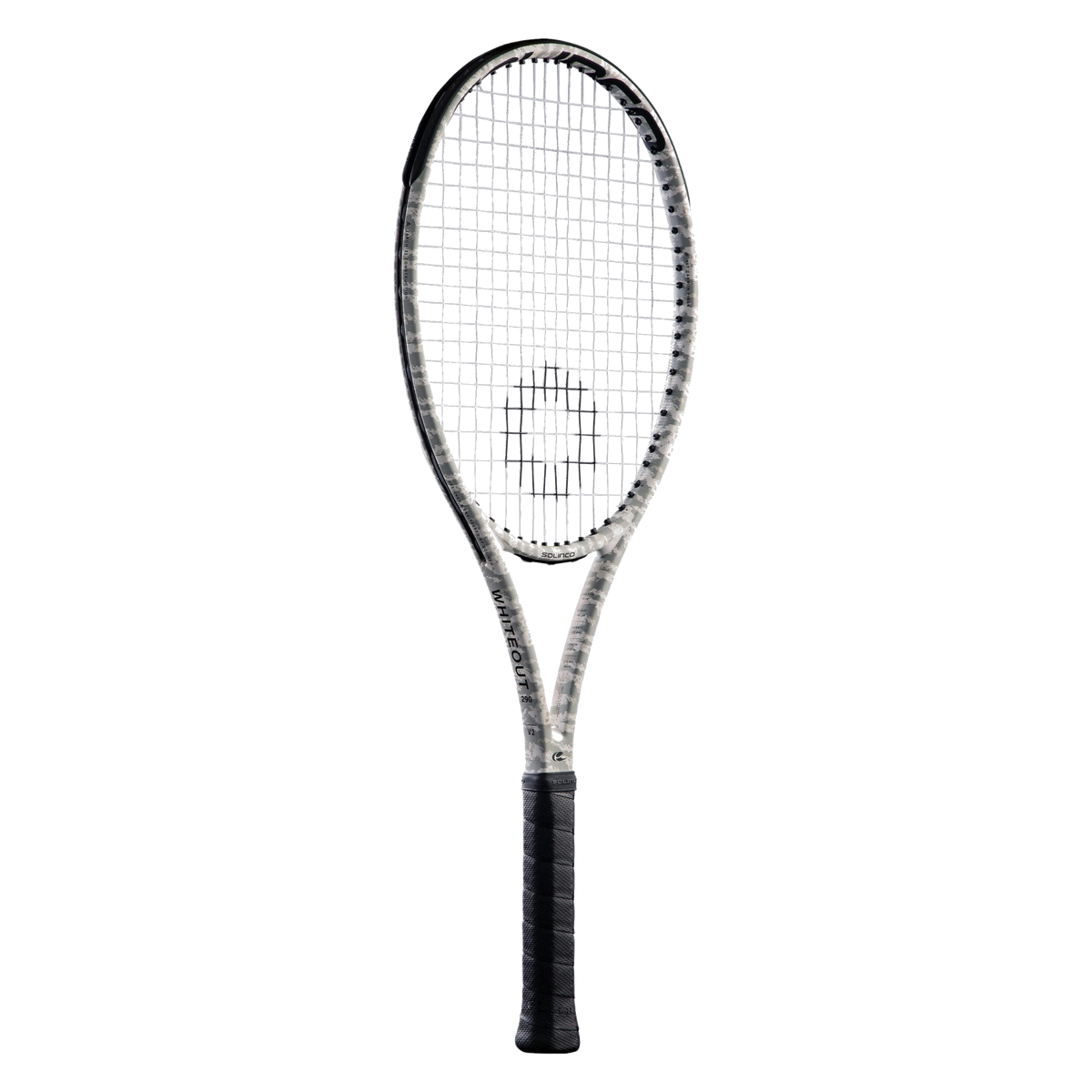 Solinco Whiteout V2 Camo 98 (290) - transparent background, standardized