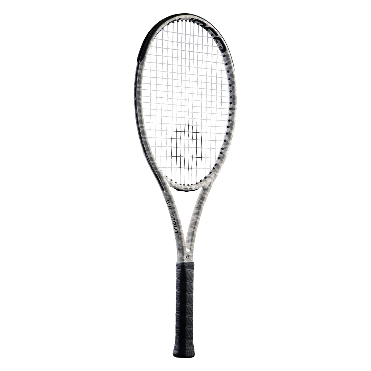 Solinco Whiteout V2 Camo 98 (305) - transparent background, standardized